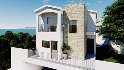 Modern three Bedroom Villa in  Neo Chorio, Paphos with Private  Swimming Pool