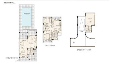 Modern three Bedroom Villa in  Neo Chorio, Paphos with Private  Swimming Pool