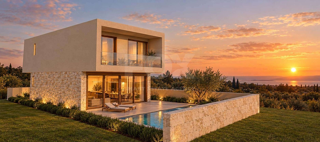 Modern Three-Bed Villa in Agia Marinouda Gated Complex for sale
