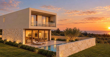 Modern Three-Bed Villa in Agia Marinouda Gated Complex for sale