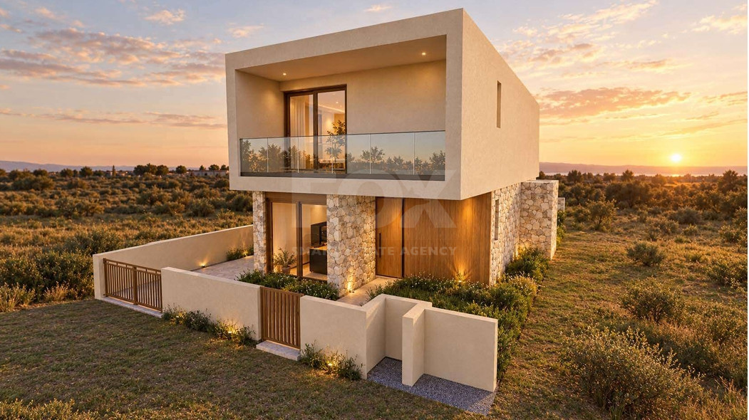 Modern Three-Bed Villa in Agia Marinouda Gated Complex for sale