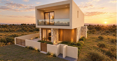 Modern Three-Bed Villa in Agia Marinouda Gated Complex for sale