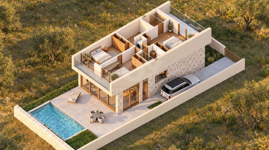 Modern Three-Bed Villa in Agia Marinouda Gated Complex for sale