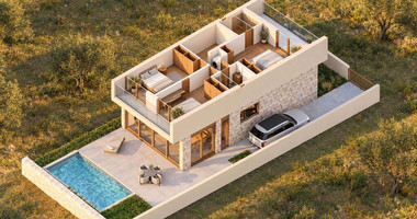 Modern Three-Bed Villa in Agia Marinouda Gated Complex for sale