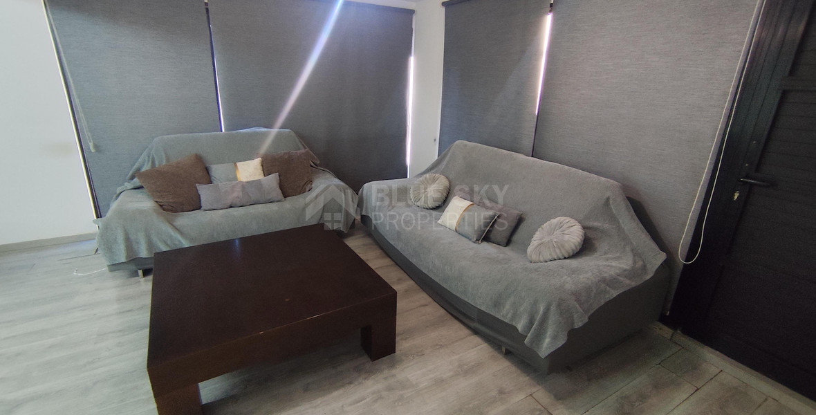 Furnished one Bedroom Apartment with Private Courtyard – Laiki Lefkothea