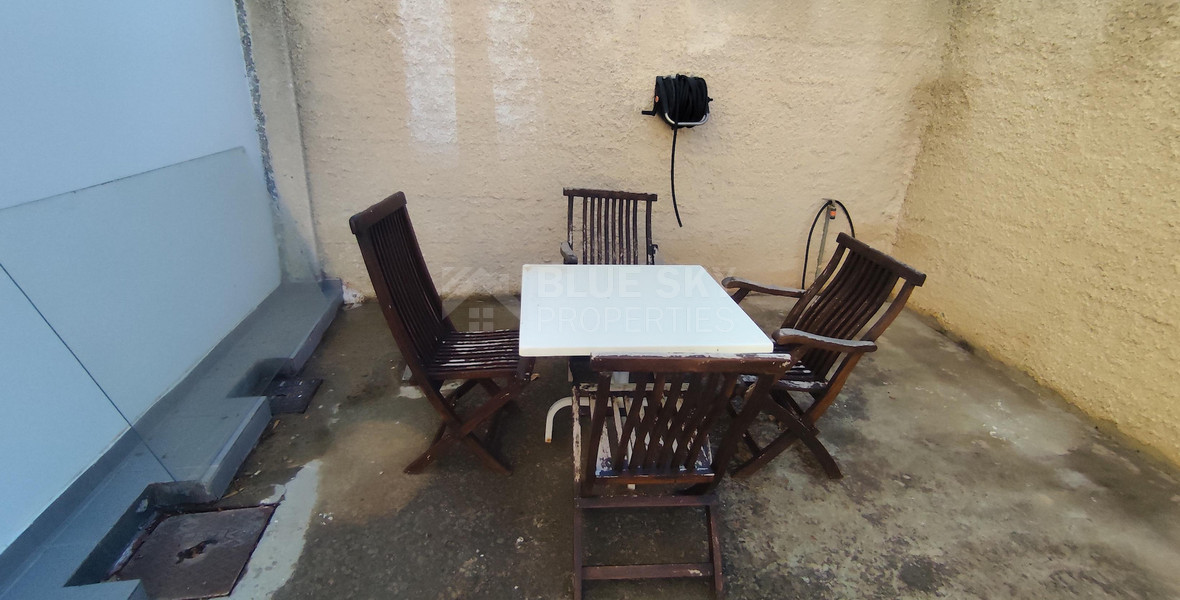 Furnished one Bedroom Apartment with Private Courtyard – Laiki Lefkothea