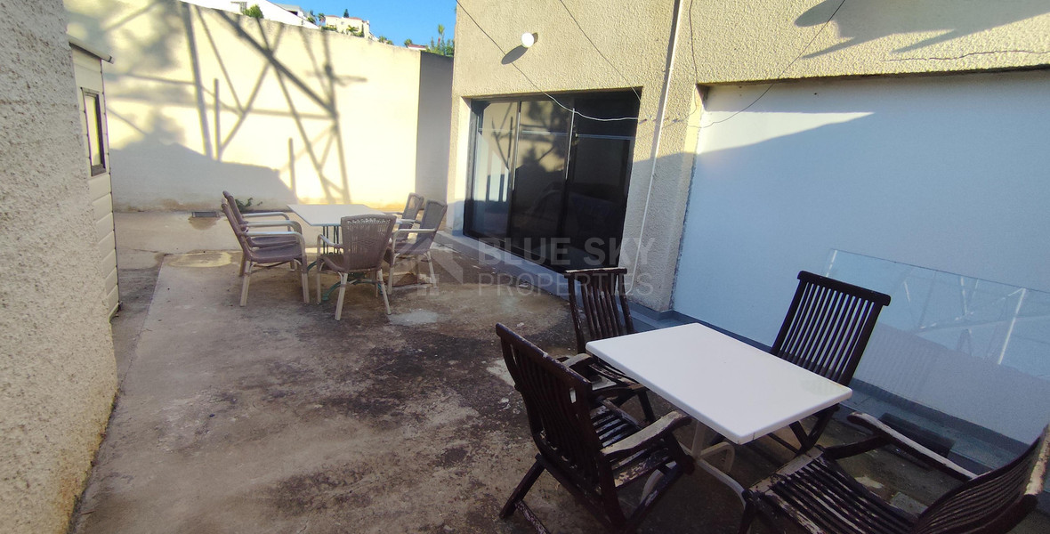 Furnished one Bedroom Apartment with Private Courtyard – Laiki Lefkothea