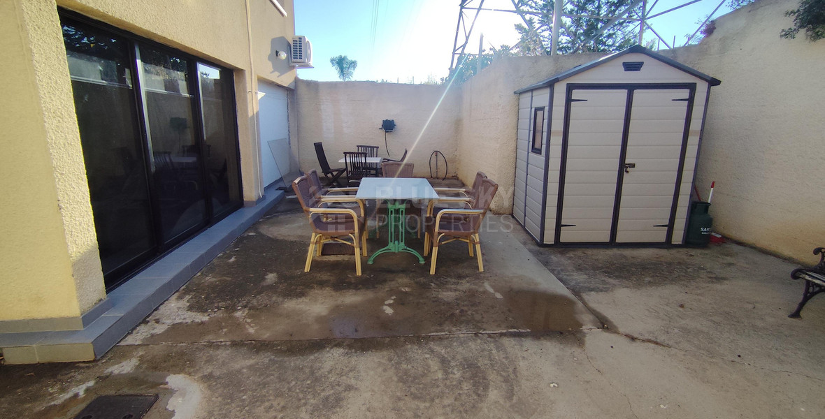 Furnished one Bedroom Apartment with Private Courtyard – Laiki Lefkothea