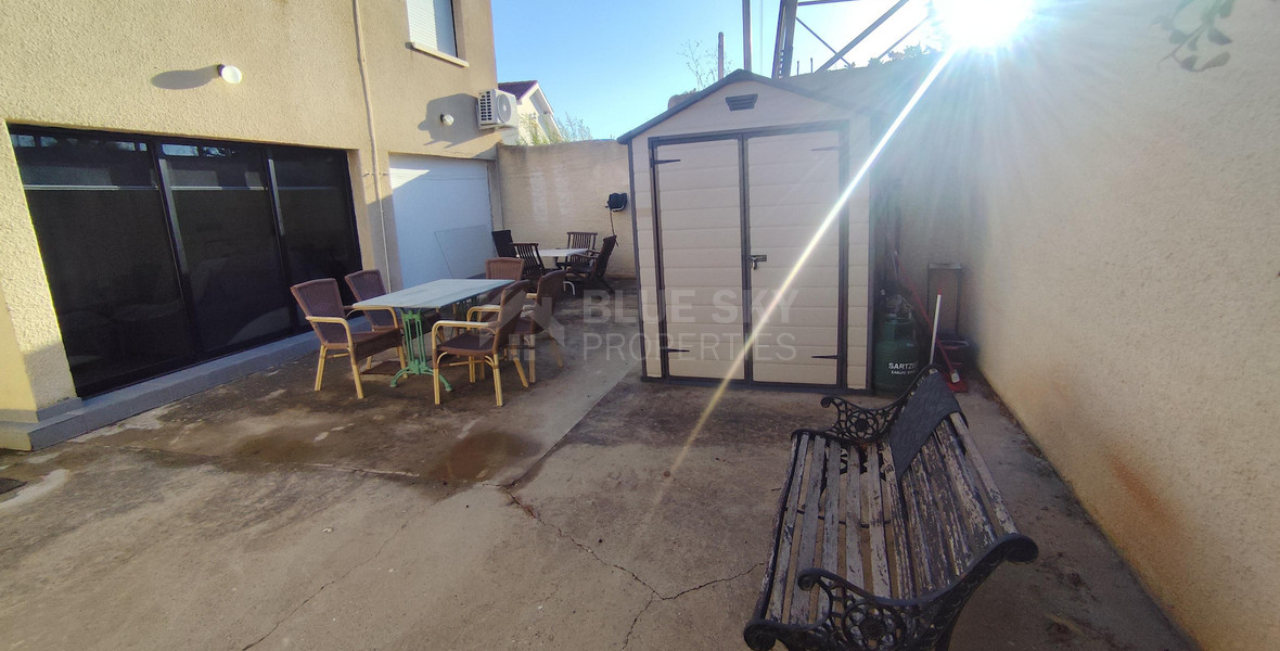 Furnished one Bedroom Apartment with Private Courtyard – Laiki Lefkothea