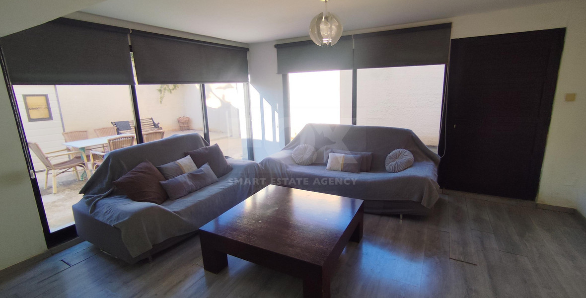 Furnished one Bedroom Apartment with Private Courtyard – Laiki Lefkothea
