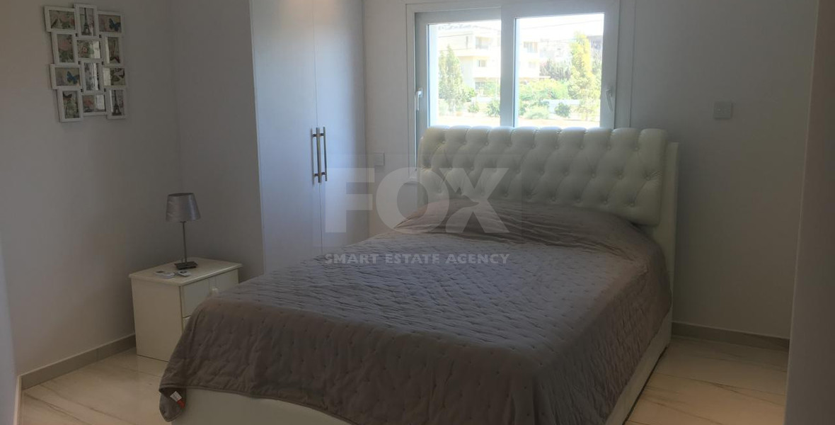For Rent Luxury Seafront Three-Bedroom Fully Furnished Apartment in Parekklisia