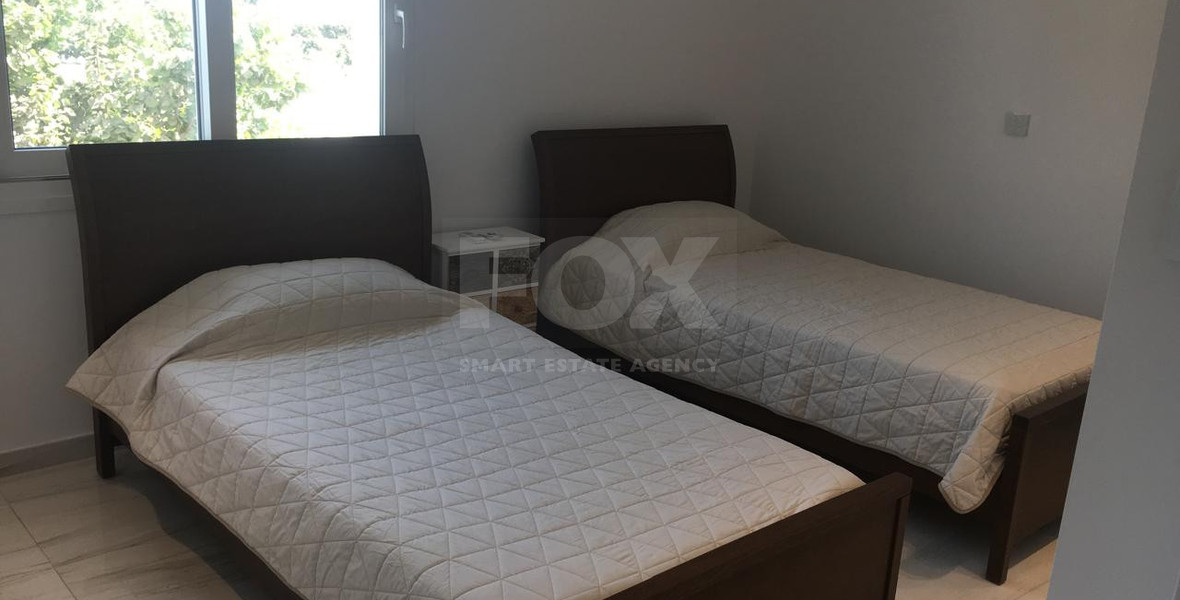 For Rent Luxury Seafront Three-Bedroom Fully Furnished Apartment in Parekklisia
