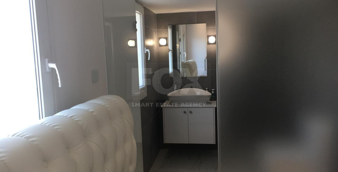 For Rent Luxury Seafront Three-Bedroom Fully Furnished Apartment in Parekklisia