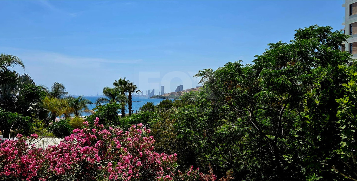 For Rent Luxury Seafront Three-Bedroom Fully Furnished Apartment in Parekklisia