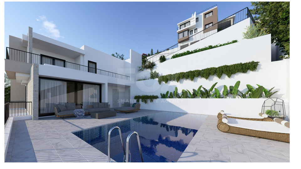 Brand-new semi-detached 3-bedroom house for sale in Palodia