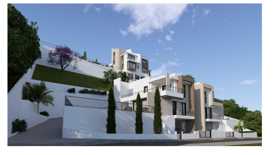 Brand-new semi-detached 3-bedroom house for sale in Palodia