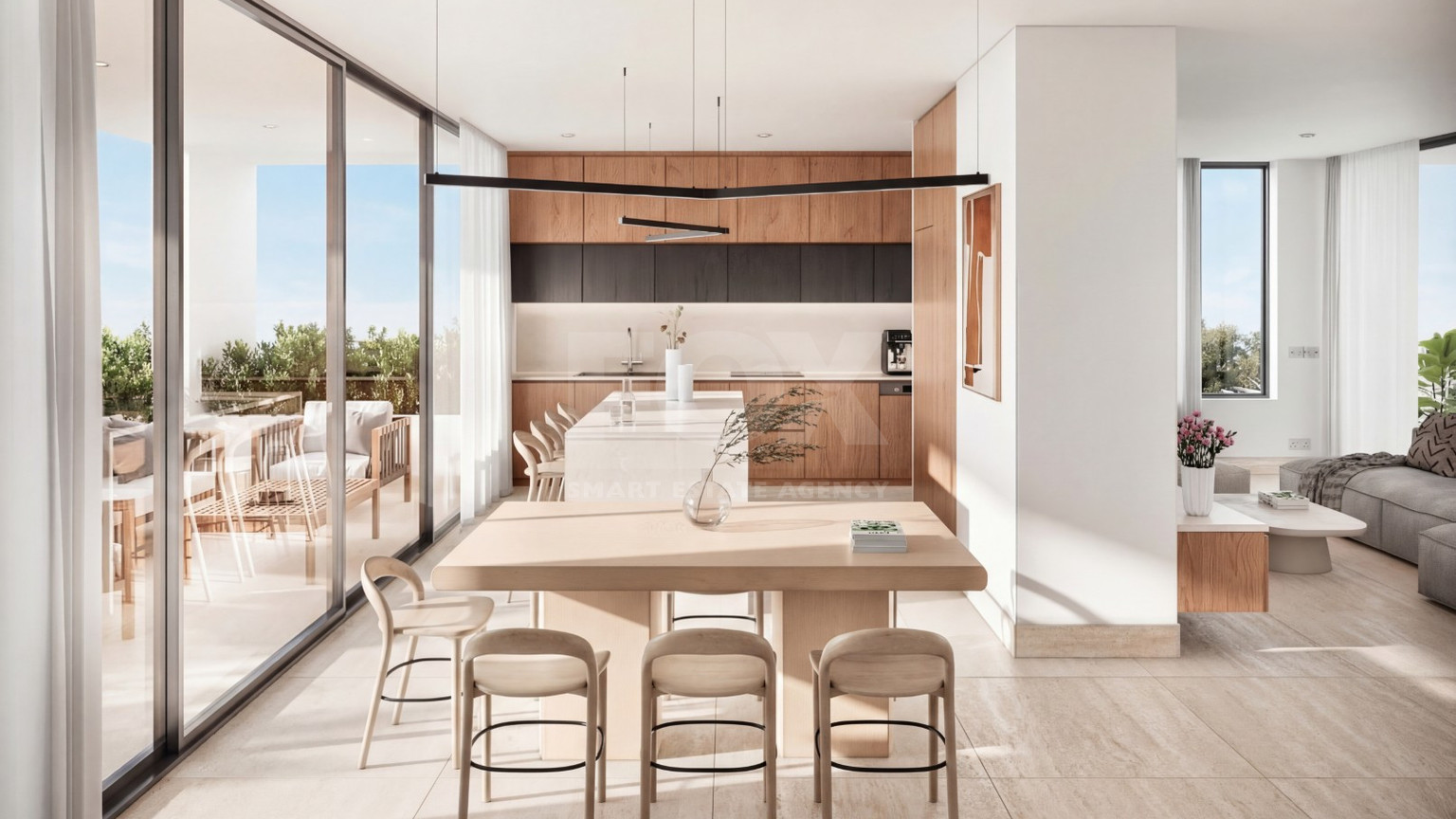 Sophisticated three bedroom Contemporary Penthouse Living in the Heart of Paphos, for sale