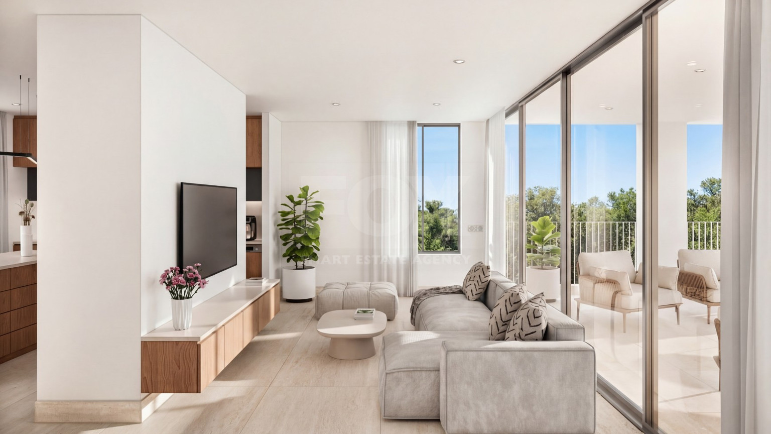 Sophisticated three bedroom Contemporary Penthouse Living in the Heart of Paphos, for sale