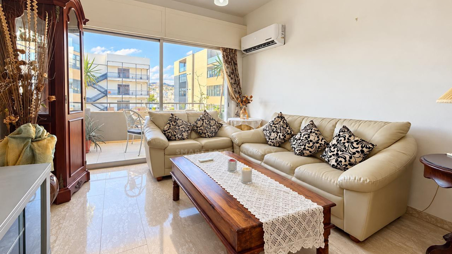 Spacious Three Bedroom Resale Apartment in  Chalkoutsa Mesa Geitonia