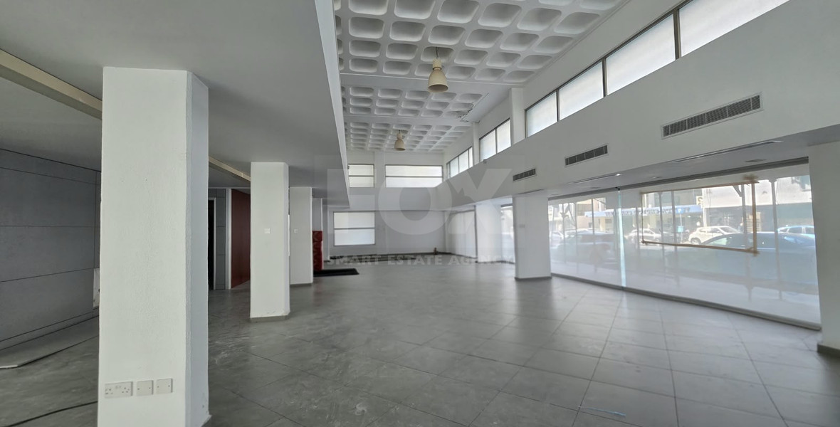 Prime Commercial Showroom for Rent – Omonia, Limassol