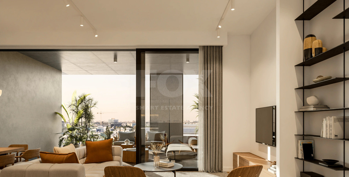 Spacious 2-Bedroom Apartment with 26 m² Covered Veranda For Sale in Linopetra - Limassol