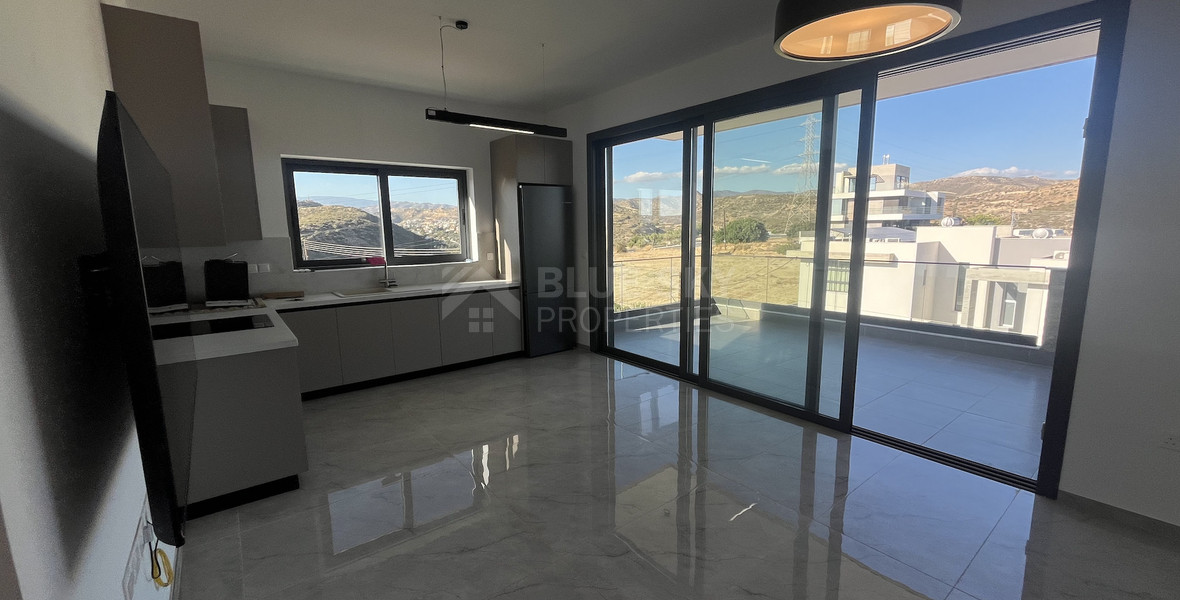 Brand-New 2-Bed Modern Penthouse for Rent in Agia Filaxi with Sea and City Views