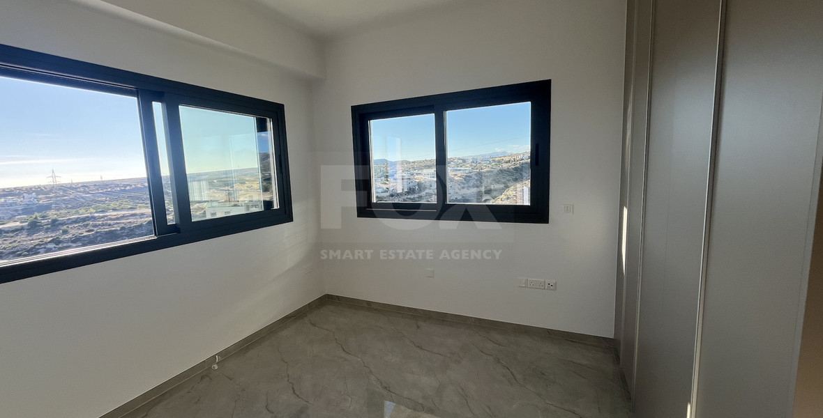 Brand-New 2-Bed Modern Penthouse for Rent in Agia Filaxi with Sea and City Views
