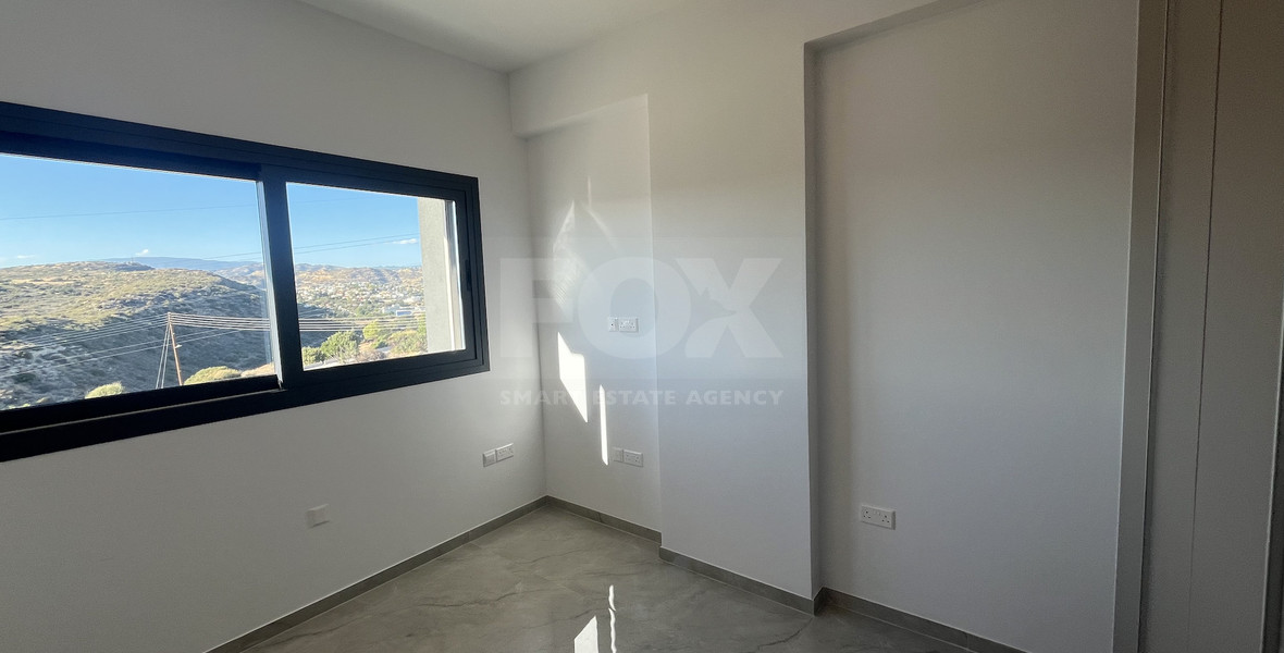 Brand-New 2-Bed Modern Penthouse for Rent in Agia Filaxi with Sea and City Views