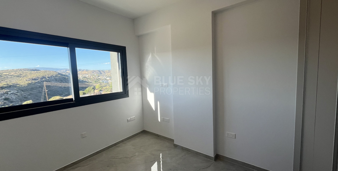 Brand-New 2-Bed Modern Penthouse for Rent in Agia Filaxi with Sea and City Views