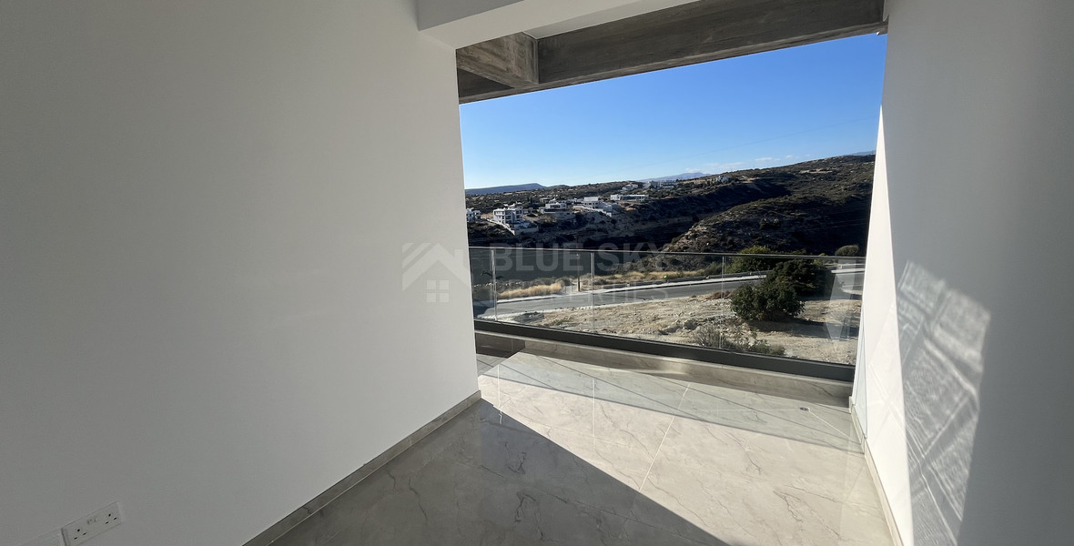 Brand-New 2-Bed Modern Penthouse for Rent in Agia Filaxi with Sea and City Views