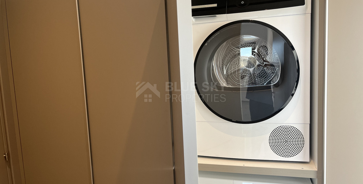 Brand-New 2-Bed Modern Penthouse for Rent in Agia Filaxi with Sea and City Views