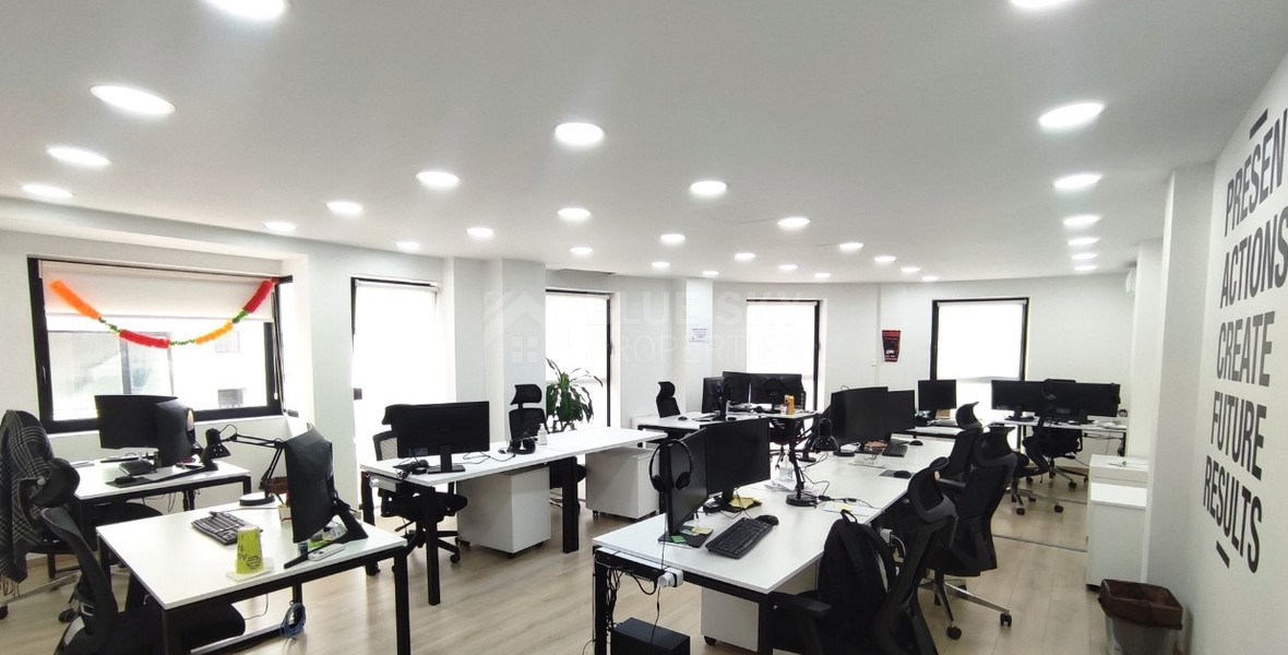 New Office Whole Building for rent with Roof Garden - Limassol Marina in Limassol