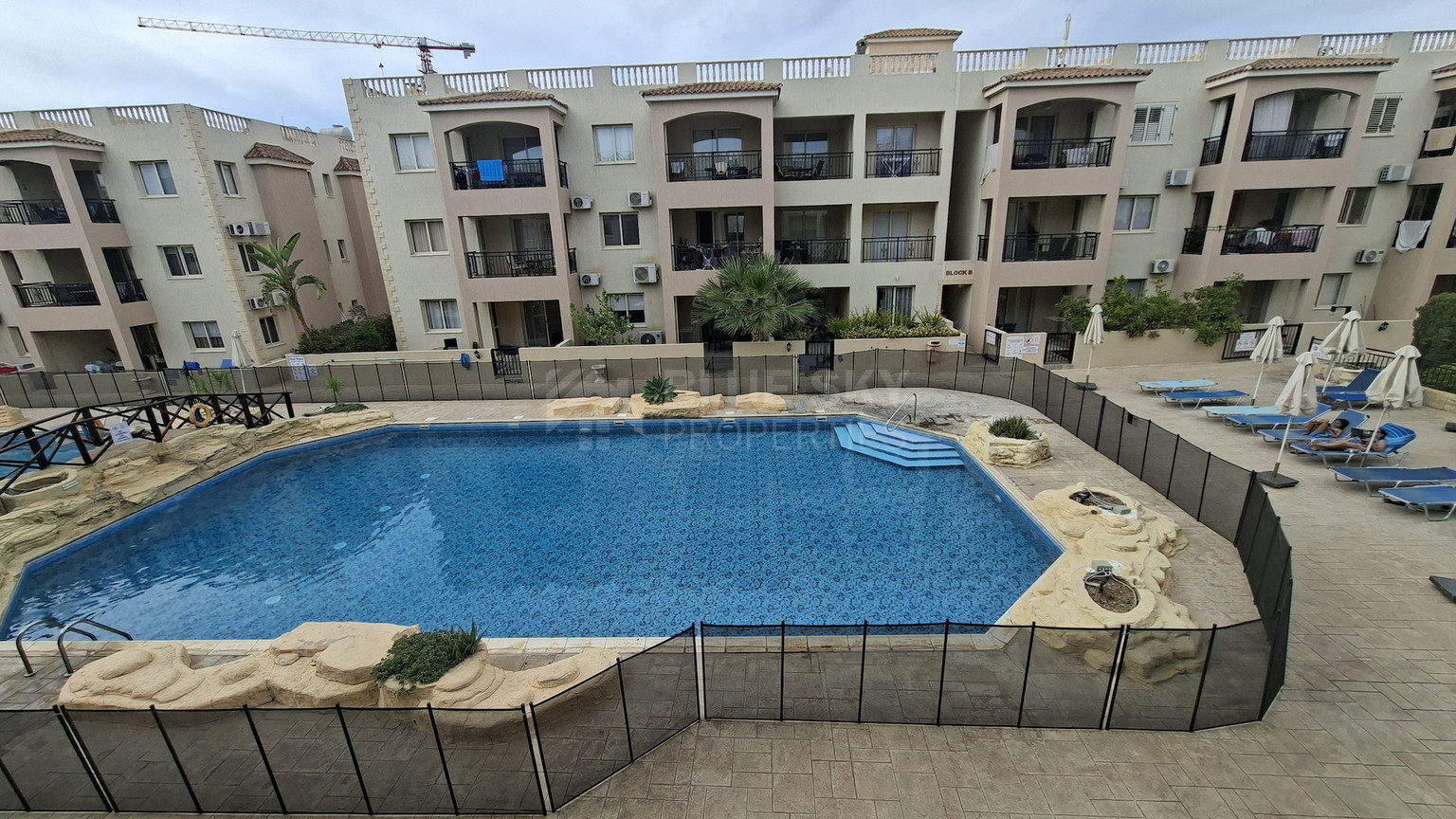 Two bedroom apartment for sale at Tombs of the Kings  - Paphos- Seperate Title deeds available