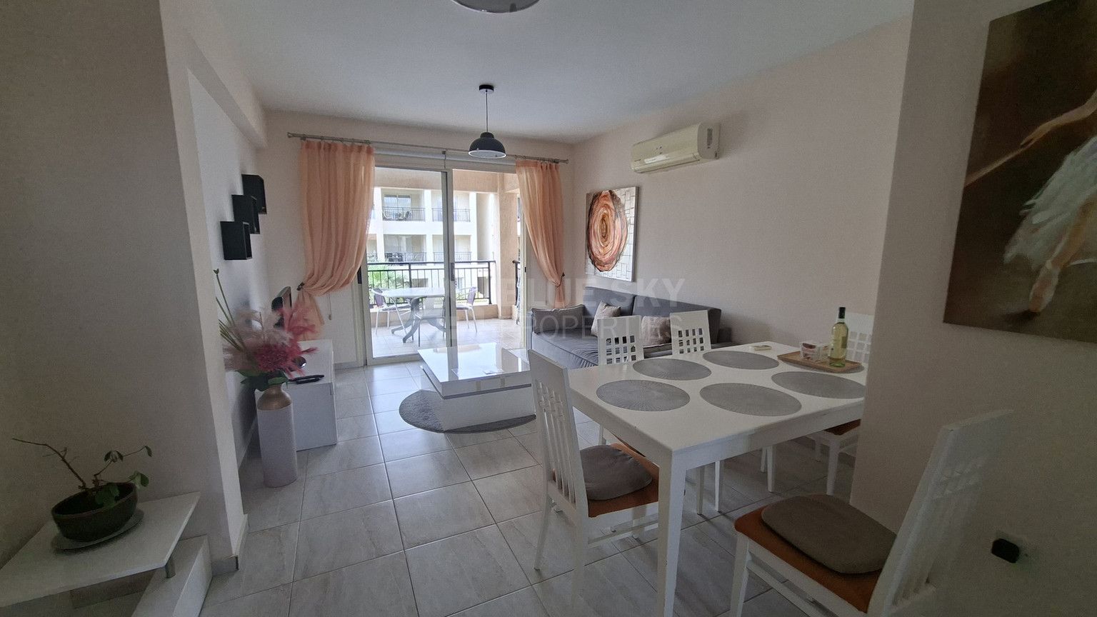 Two bedroom apartment for sale at Tombs of the Kings  - Paphos- Seperate Title deeds available
