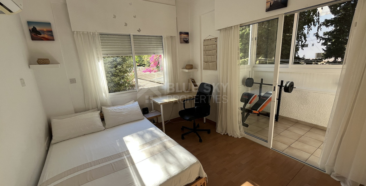 For Sale Four-Bed Charming Apartment in Neapoli Overlooking at Green Space