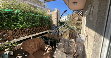 For Sale Four-Bed Charming Apartment in Neapoli Overlooking at Green Space