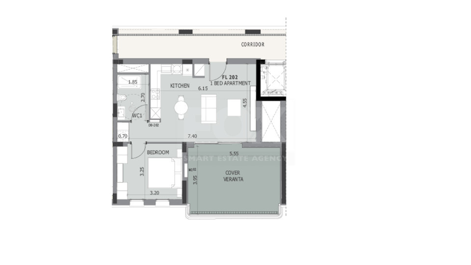 1-Bedroom Apartment for Sale in Agios Tychonas, Limassol