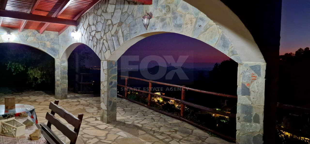 Charming Bungalow in Zoopigi, Limassol District – Mountain & Vineyard Views