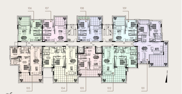 2-Bedroom Apartment for Sale in Germasogeia, Limassol Modern Gated Development | Spacious Veranda | Swimming Pool | 24/7 Concierge