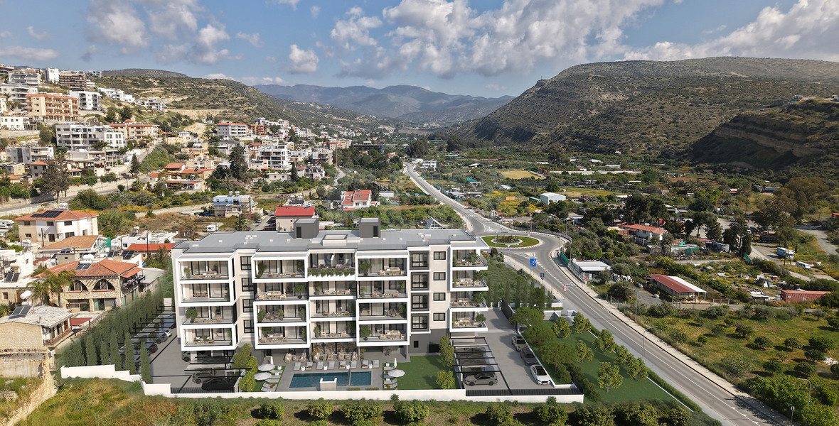Spacious 2-Bedroom Apartment with Covered Veranda For Sale in Germasogeia - Limassol