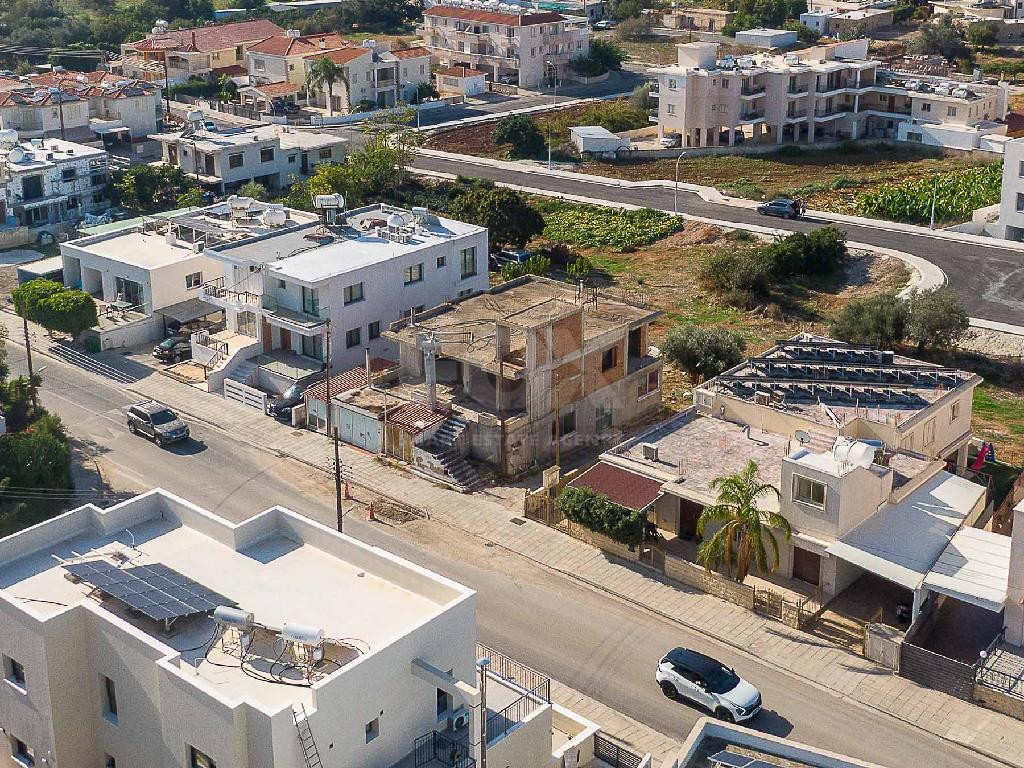 Incomplete Two-Storey Residential Building for Sale in Empa, Paphos, Cyprus