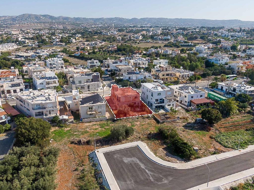 Incomplete Two-Storey Residential Building for Sale in Empa, Paphos, Cyprus