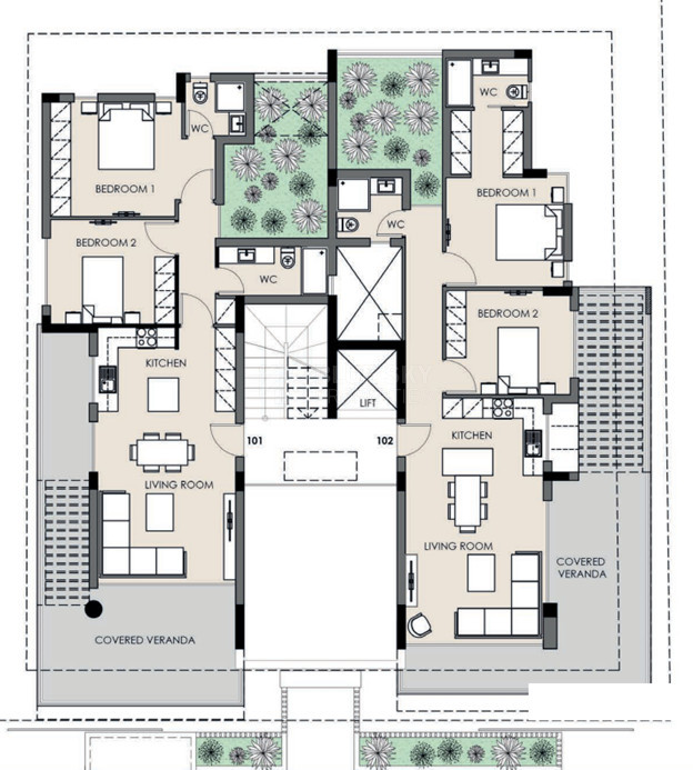 Luxury 2-Bedroom Apartment for Sale in Germasogeia, Limassol – 450m from the Sea