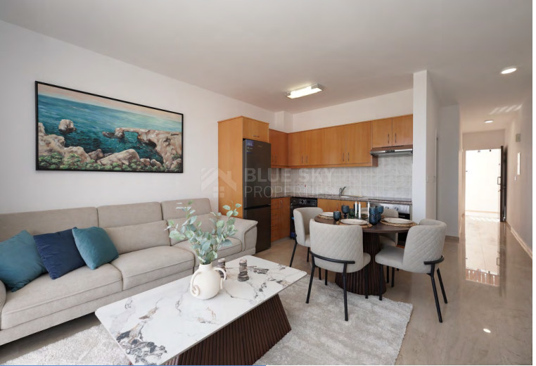 Modern Three-Bed Maisonette with Sea Views & Pool in Drousia