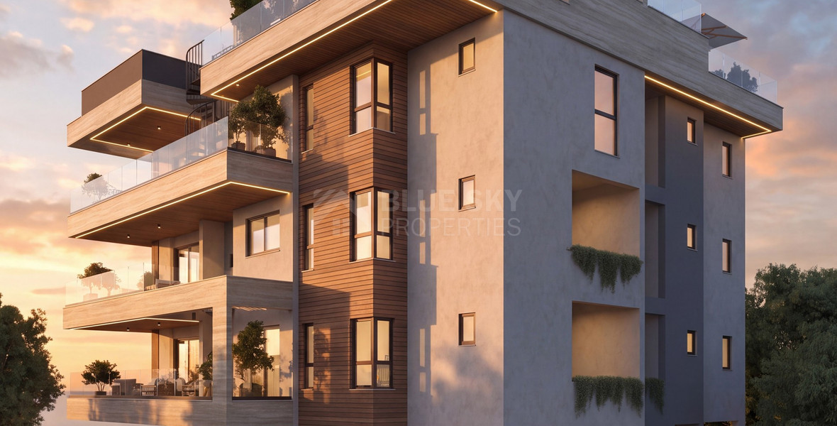 Exclusive Top-Floor 2-Bedroom Penthouse with Private Pool & Roof Garden for Sale in Germasogeia, Limassol