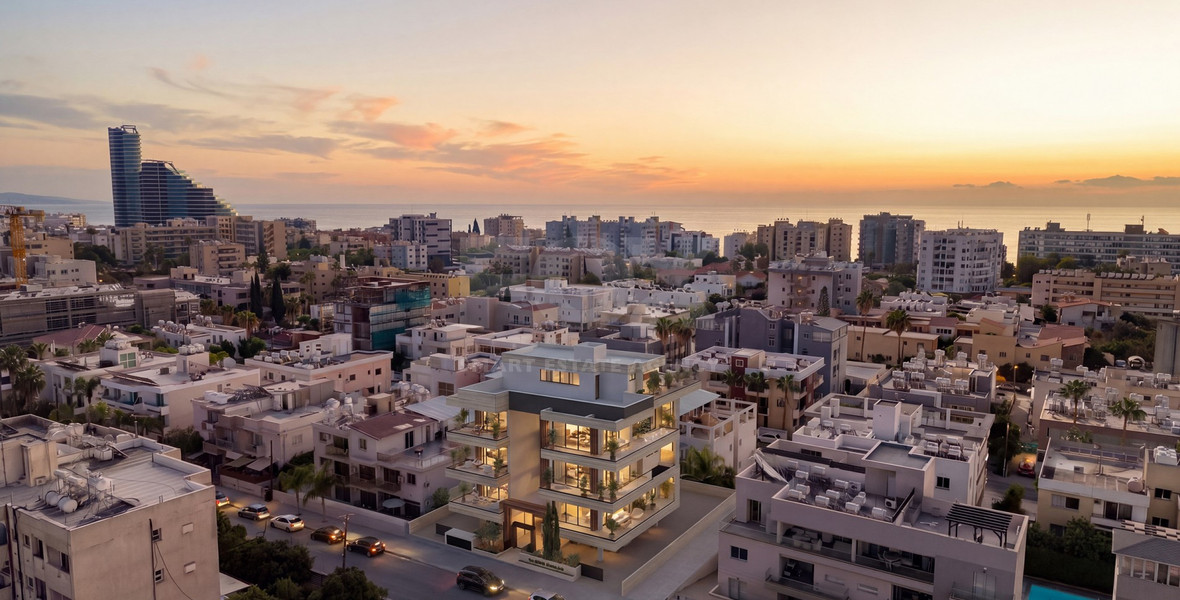 Exclusive Top-Floor 2-Bedroom Penthouse with Private Pool & Roof Garden for Sale in Germasogeia, Limassol
