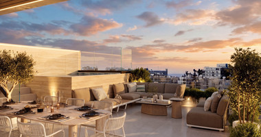 Exclusive Top-Floor 2-Bedroom Penthouse with Private Pool & Roof Garden for Sale in Germasogeia, Limassol