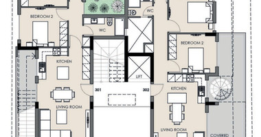 Exclusive Top-Floor 2-Bedroom Penthouse with Private Pool & Roof Garden for Sale in Germasogeia, Limassol