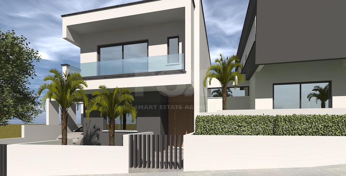 Modern 3-Bedroom Semi-Detached House for Sale in Ypsonas, Limassol