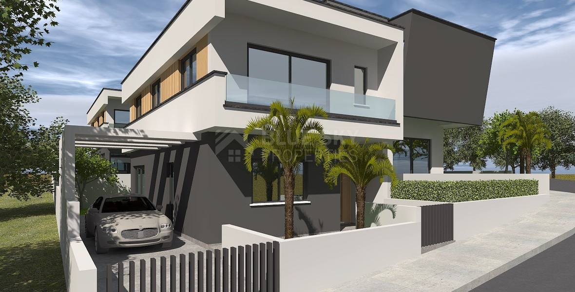 Modern 3-Bedroom Semi-Detached House for Sale in Ypsonas, Limassol